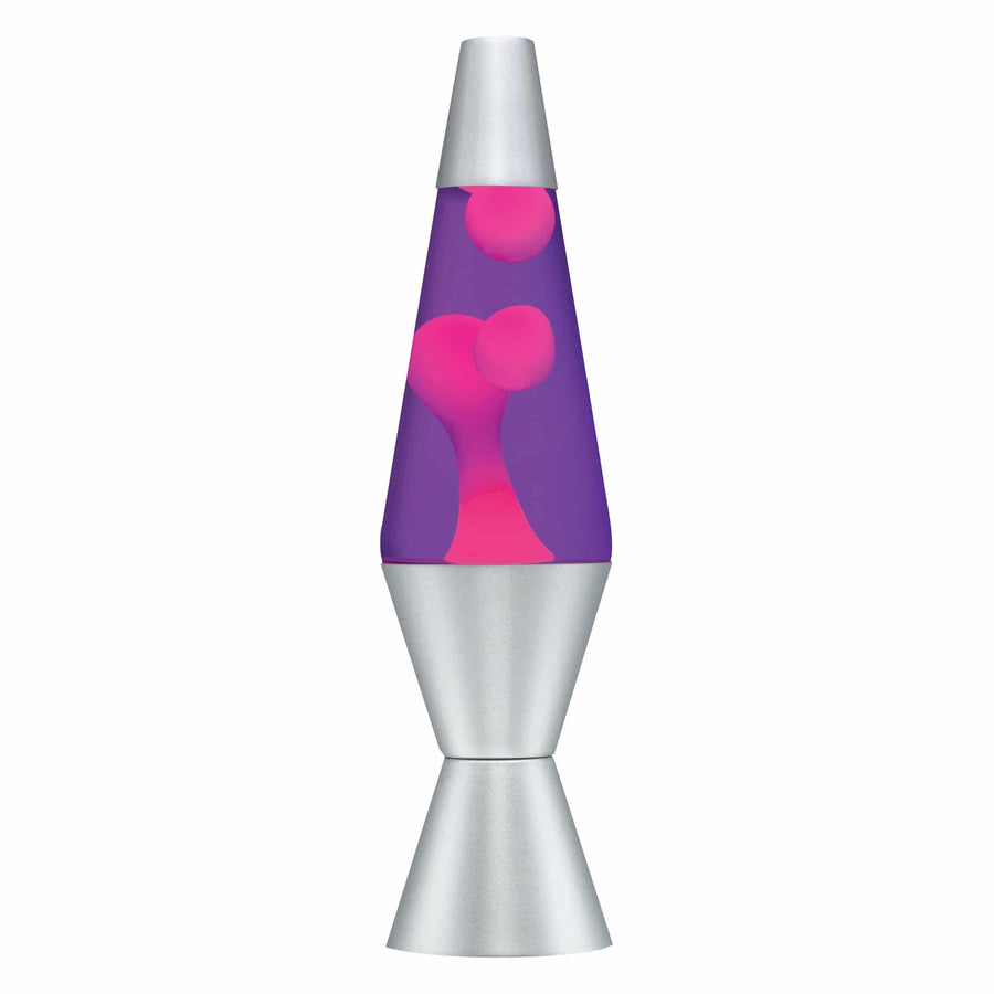 14.5” LAMP – PINK/PURPLE/SILVER K8